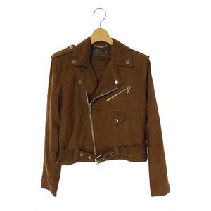 ポロ ラルフローレン ダブルライダースジャケット スウェード 本革