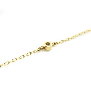 アーカー AHKAH ルージュスターネックレス K18 ダイヤモンド ルビー 