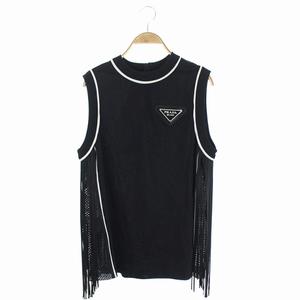 プラダ PRADA 20SS ジャージーTシャツ カットソー ノースリーブ