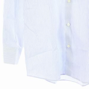 プラダ PRADA ストライプ長袖シャツ ワイシャツ ドレスシャツ 37