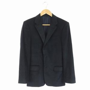 プラダ PRADA 2Bテーラードジャケット ベロア シングル 44R 黒 