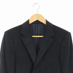 プラダ PRADA 2Bテーラードジャケット ベロア シングル 44R 黒 