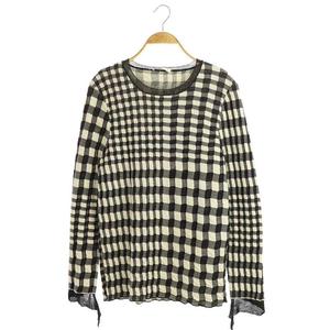 セリーヌ CELINE フィービー ギンガムチェックニット カットソー  