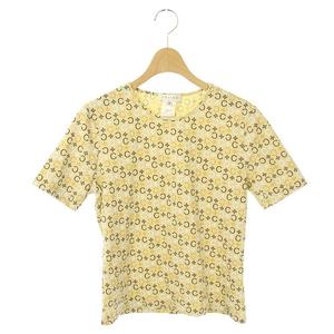 セリーヌ CELINE マカダム柄Tシャツ ティーシャツ クルーネック 半袖 M