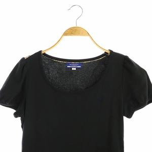 新品バーバリーブルーレーベルパフスリーブサマーニットセーター