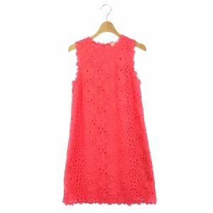 ケイトスペード KATE SPADE ノースリーブ レース ワンピース ミニ 0