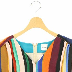 ポールスミス PAUL SMITH エクスプレッシブストライプ ワンピース ひざ  