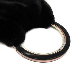 ケイトスペード KATE SPADE ハンドバッグ パーティバッグ ファー ラメ  