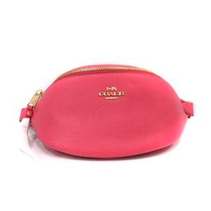 未使用品 コーチ COACH ウエストバッグ ボディバッグ レザー 