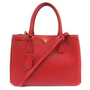 プラダ PRADA サフィアーノ ラックス カーフレザー 2WAY ハンドバッグ  