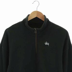 ステューシー STUSSY ハーフジッププルオーバースウェット トレーナー 