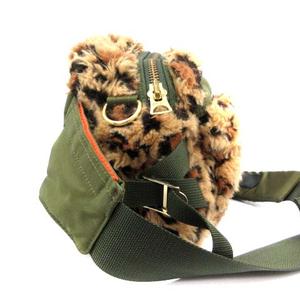 サカイ sacai × ポーター PORTER 19AW LEOPARD FAUX FUR WAIST BAG 