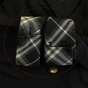 【美品】バーバリーブルーレーベル ノバチェック テーラードジャケット ブラック バーバリーブルーレーベル BURBERRY BLUE LABEL テーラード