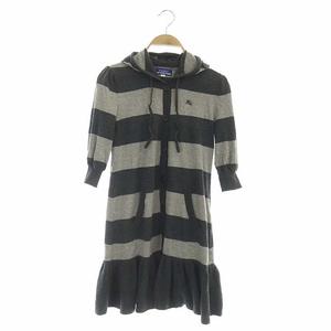 バーバリーブルーレーベル BURBERRY BLUE LABEL ロングニット 