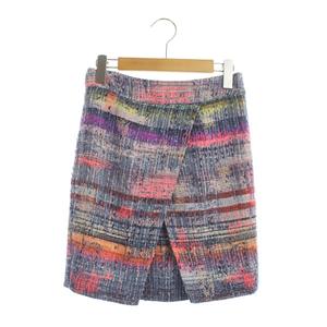 エンポリオアルマーニ EMPORIO ARMANI ツイードスカート ミニ タイト  