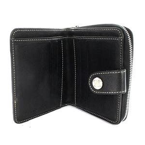 セリーヌ CELINE 財布 二つ折り マカダム柄 ラウンドファスナー レザー