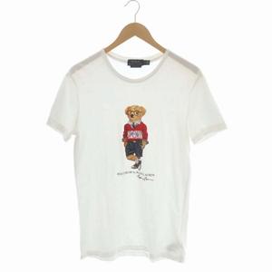 Polo Bear Tシャツ ホワイト S/P Polo Ralph Lauren Classic-fit jersey T-shirt with Polo Bear white