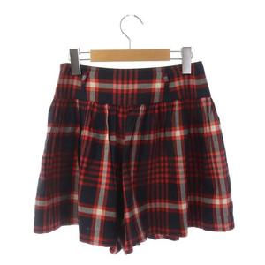 バーバリーブルーレーベル BURBERRY BLUE LABEL チェックキュロット