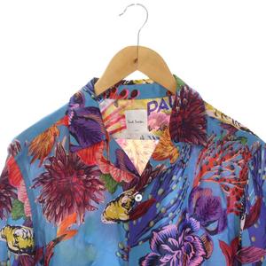 ポールスミス　Koi Hawaiian アロハシャツ XL】ポールスミス・半袖シャツ・18SS・Koi Hawaiian・開襟
