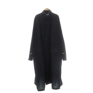 ハイク HYKE 21SS PERTEX MILITARY COAT 別注 パーテックスミリタリーコート スプリングコート ロング 薄手 5 黒 ブラック /CM ■OS ■AD メンズ