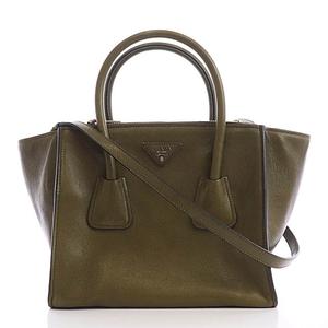 プラダ PRADA GLACE'CALF ハンドバッグ ショルダーバッグ 2WAY