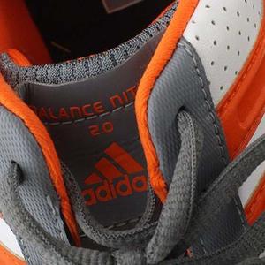 アディダス adidas ゴルフシューズ レザー 26.5cm 白 ホワイト グレー