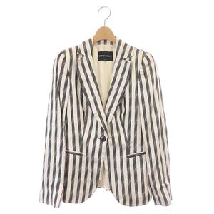 ジョルジオアルマーニ GIORGIO ARMANI ストライプテーラードジャケット 