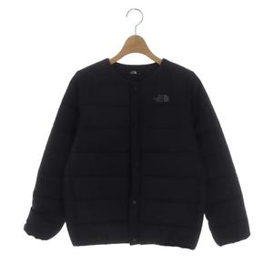 ザノースフェイス THE NORTH FACE MICRO ZEPHER CD 中綿ジャケット ナイロン ロゴボタン 140 黒 ブラック NYJ82131 キッズ