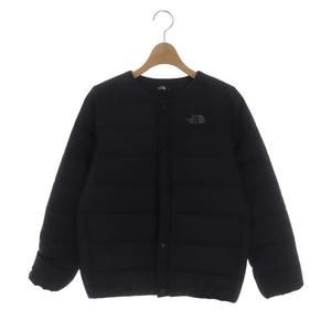 ザノースフェイス THE NORTH FACE MICRO ZEPHER CD 中綿ジャケット ナイロン ロゴボタン 140 黒 ブラック NYJ82131  キッズ