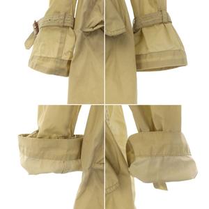 Moncler ロングナイロンコートベージュ イエロー