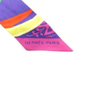 エルメス HERMES JEU DE SOIE UNIFORME ツイリースカーフ 総柄