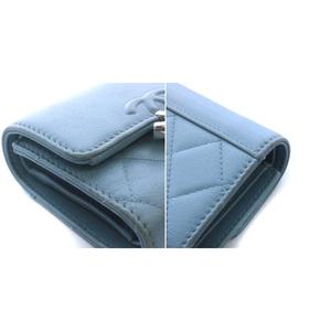 シャネル CHANEL マトラッセ キャビアスキン スモールフラップ