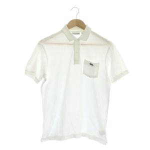 ラコステ LACOSTE CLASSIC FIT ポロシャツ 半袖 ロゴワッペン 胸 