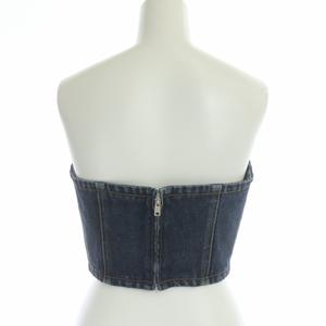PRADA デニムビスチェトップ サイズ38 PRADA デニムビスチェ