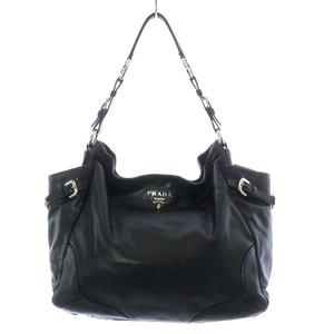 プラダ PRADA ショルダーバッグ ワンショルダー レザー 黒