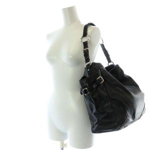 プラダ PRADA ショルダーバッグ ワンショルダー レザー 黒 ブラック 