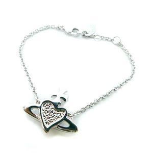 Vivienne Westwood ブレスレット 赤　ハート オーブ Vivienne Westwood ヴィヴィアンウエストウッド ブレスレット