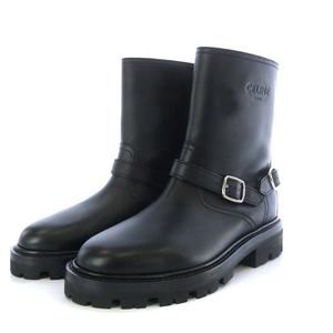 セリーヌ CELINE マーガレット バイカー ハーフブーツ Margaret Biker 