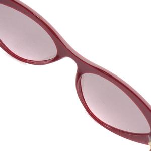 ミュウミュウ miumiu サングラス ロゴ 55□19 140 赤 レッド ピンク 