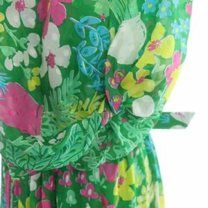 未使用品 ケイトスペード KATE SPADE garden posy silk dress  
