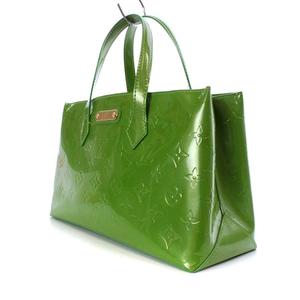 良品 ルイヴィトン ヴェルニ ウィルシャー ブルーバード グリーン