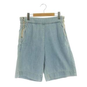 クロエ CHLOE デニムハーフパンツ ショート サイドジップ 34