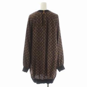 ルイヴィトン LOUIS VUITTON 21AW モノグラム シルクプルオーバー 