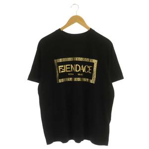 フェンディ FENDI ×ヴェルサーチ VERSACE フェンダーチェ 22SS ロゴ T