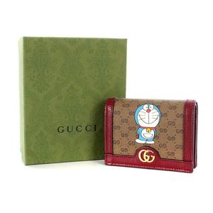 gucci ドラえもん　コンパクトウォレット GUCCI/グッチ】 ドラえもん コンパクトウォレット 二つ折り財布