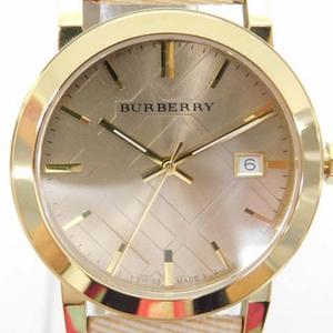 バーバリー City 腕時計 クォーツ アナログ 3針 カレンダー チェック バーバリー BURBERRY City 腕時計 クォーツ アナログ 3針 カレンダー