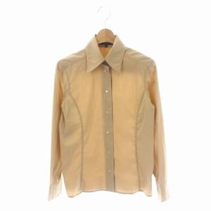 グッチ GUCCI コットンシャツ 長袖 ストレッチ 38 ベージュ グッチ GUCCI コットンシャツ 長袖 ストレッチ 38 ベージュ /AA □OS