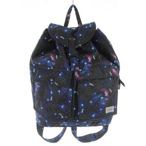 ポーター PORTER 吉田カバン X-girlコラボ 宇宙柄 リュックサック ロゴ 
