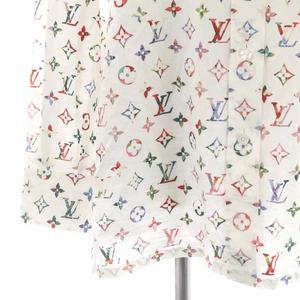 ルイヴィトン LOUIS VUITTON ヴィンテージフラワースカーフモノグラム