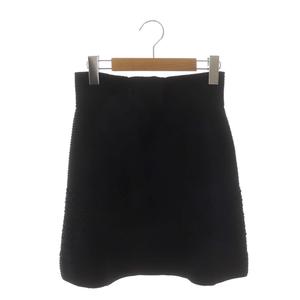 シャネル CHANEL 14S ウエストココマーク ニットスカート ミニ フレア 